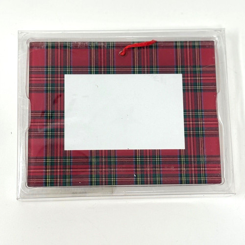 Brinkley plaid glass picture - plaid,
