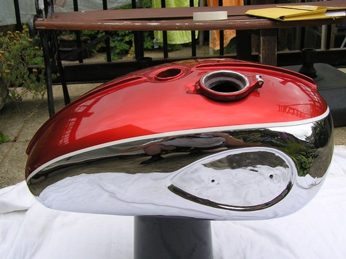Bsa petrol tank - bsa,