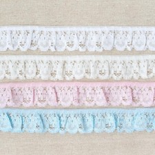 Gathered Frilled Lace Approx