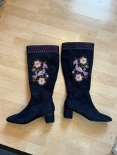 Joe Browns Blue Embroidered