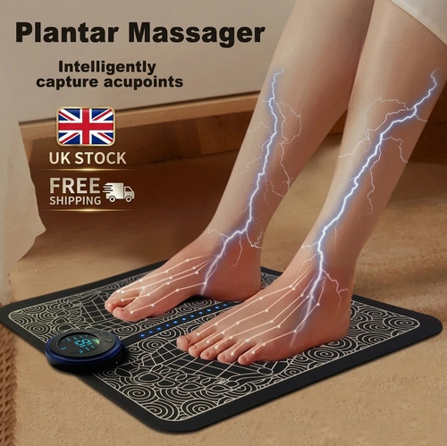 Ems foot massager mat electric - massager,