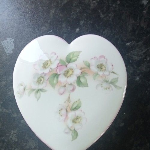 Coalport trinket pot blossom - trinket,