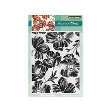 Penny Black Cling Rubber Stamps - Poppy Pattern 40-290