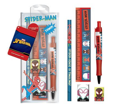 Marvel spider man stationery - spider-man,