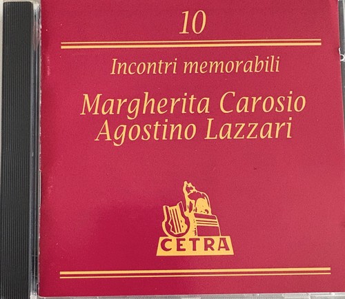 Margherita carosio agostino - margherita, carosio/agostino