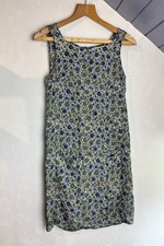Zara Mod Mini Dress XS Blue