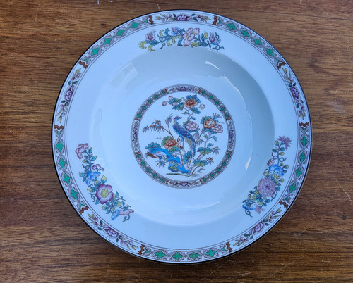 Wedgwood kutani crane rimmed - kutani,