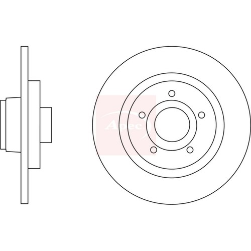 Brake discs solid for - solid,