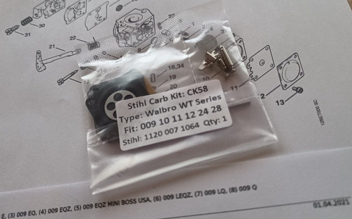 Stihl 009 010 - , 012