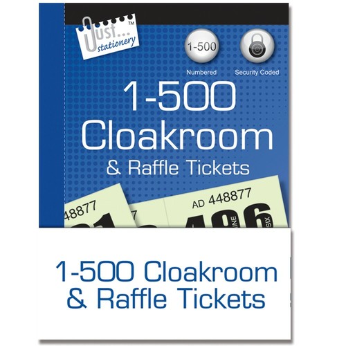 Raffle cloakroom tickets - raffle,