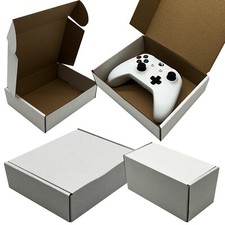 WHITE ROYAL MAIL SMALL PARCEL CARDBOARD POSTAL BOXES PACKET MAILING GIFT POST