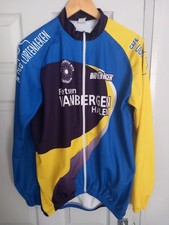 Haalandse MTB kortenaken WINTER cycling jersey 2XL YELLOW/BLUE/BLACK 