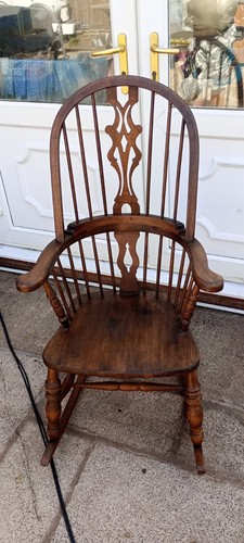 Hoop back rocking - back, chair
