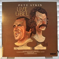 PETE ATKIN ~ LIVE LIBEL ~ 1975