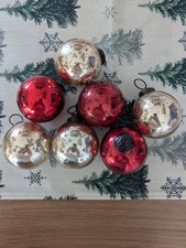 Vintage kugel glass baubles - kugel,