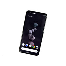Google Pixel 5 GTT9Q 128GB Black Unlocked Single SIM Smashed Screen Works 313