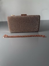 Rose Gold Clutch Bag with