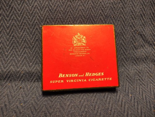 Vintage benson hedges metal - vintage,