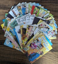 Bamforth "Comic" postcards - vintage 60s, 70s - Seaside, bawdy, risque humour