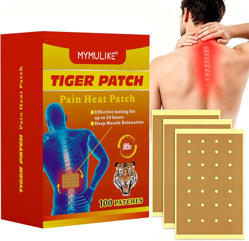 100 count tiger patch pain - 100,