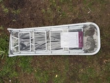 2 3 4 Step Ladder, Heavy Duty Steel Lightweight Portable Folding Anti-Slip Mat