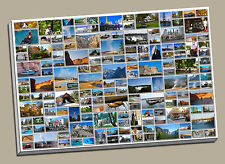 Stunning Custom Personalised Collage Canvas Print - Unique Picture Montage Gift