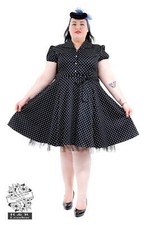 Black White Small Polka Dot