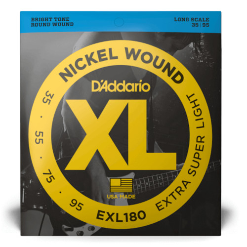 Addario exl180 bass guitar - d'addario,