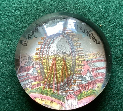 Antique glass paperweight - , c
