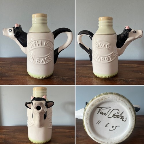 Paul cardew with milk - with,