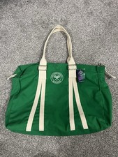 Wimbledon Tennis Canvas Tote