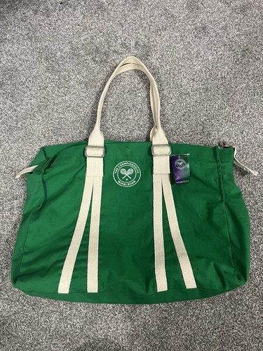 Wimbledon tennis canvas tote - tennis,