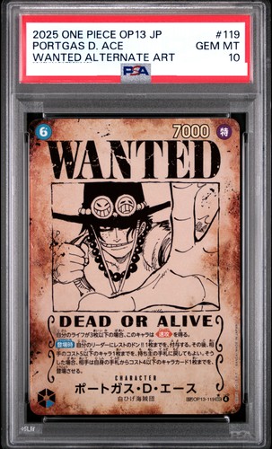 Psa portgas ace wanted - d.,