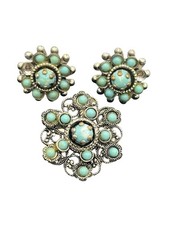 1950’s blue cabochon stones