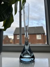 Whitefriars Artic Blue Bud Vase 9566