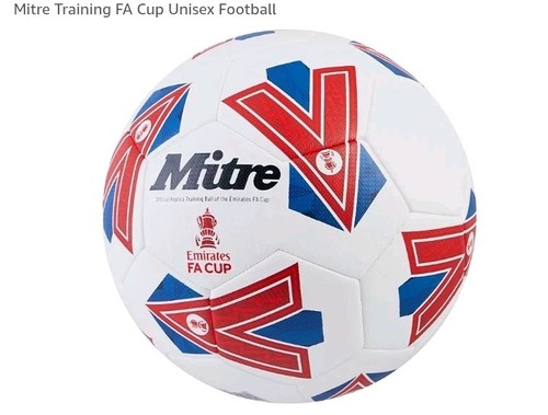 Football mitre cup white - mitre, fa