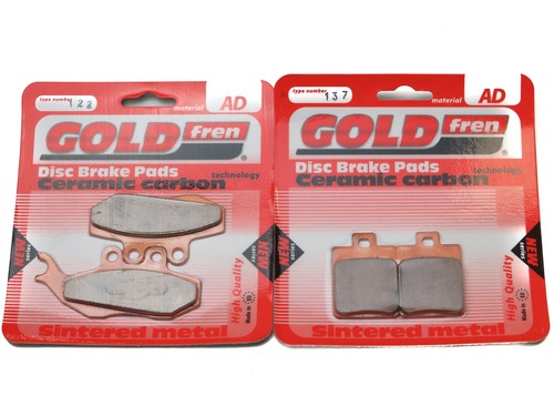Brake pads front - brake, rear