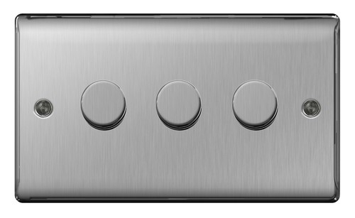 Nexus metal brushed steel - bg,