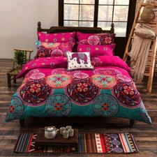 Indian paisley mandala duvet - indian,