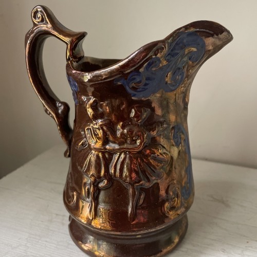 Antique gaudy welsh lustre - ,