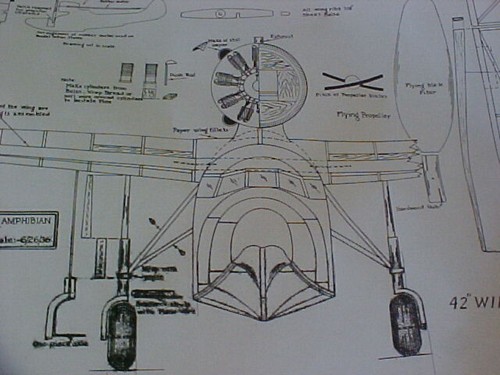 Model airplane plans - plans, (rc)