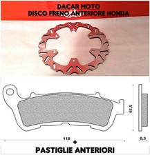 Front Brake Disc Honda FSC 600