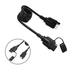 Suitable for Small Boat For Trailers 4Way Pin Coiled Cable Extension Harness