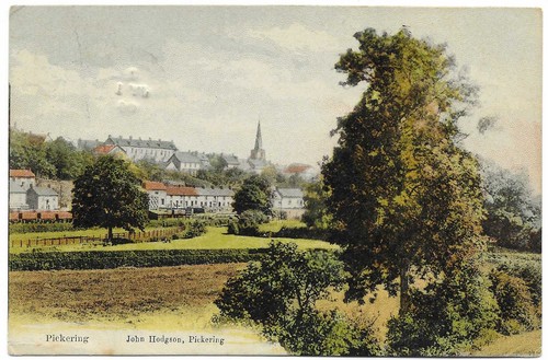 Postcard yorkshire pickering - yorkshire,