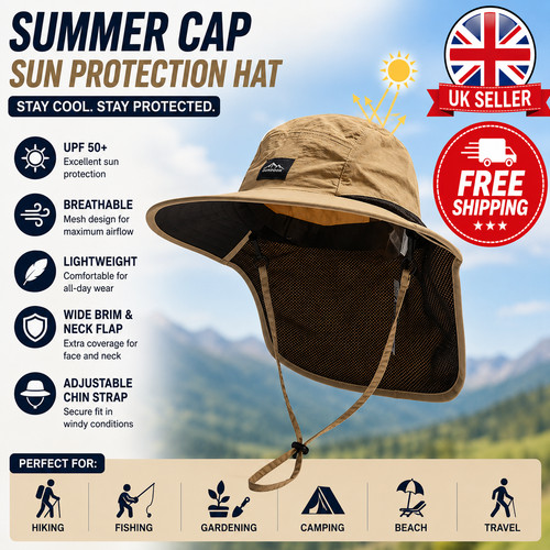 Unisex summer wide - brim, bucket