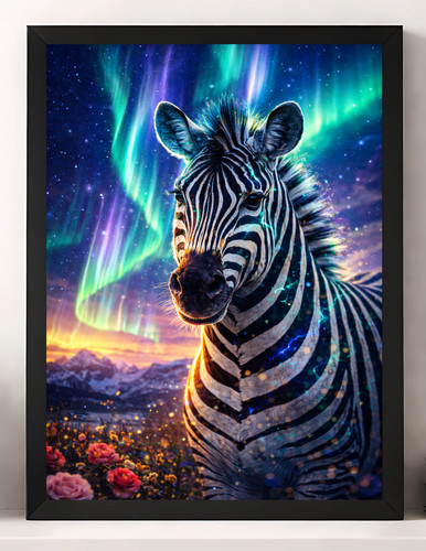 Zebra wildlife animals neon - wildlife,