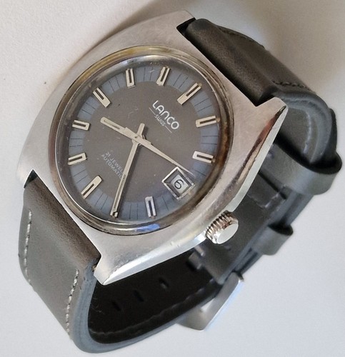 Vintage lanco swiss automatic - vintage,