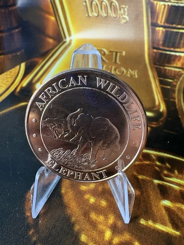1oz african wildlife elephant - african,