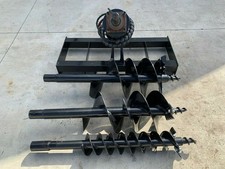 New Skid Steer Hydraulic Auger