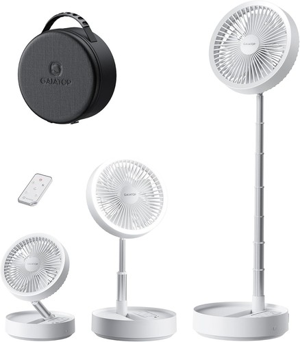 Portable pedestal fan - portable, 16000mah